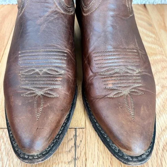 🤠 Dan Post Western Leather Cowboy Boots - size 8