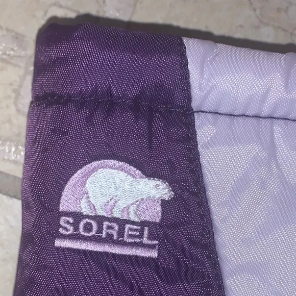 🔥 SOREL snow winter purple boots youth girls size 3