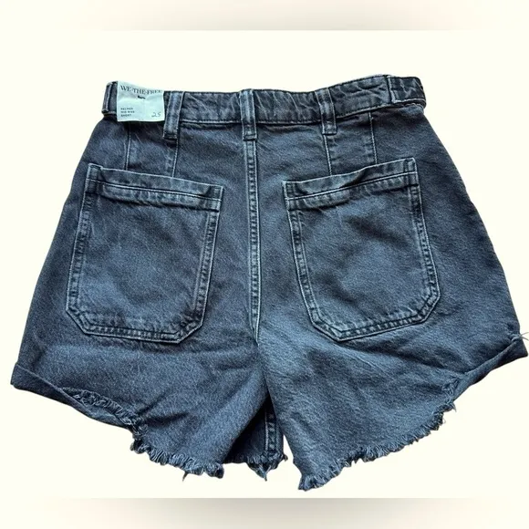 #3 NWT Free People Palmer Mid Rise Short in Outer Space