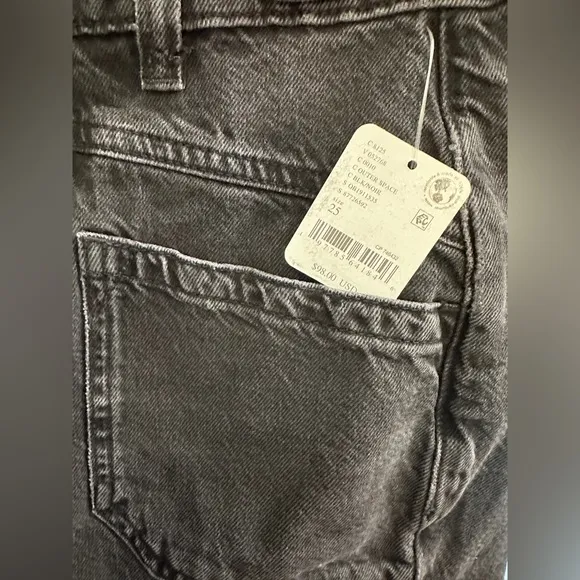 #3 NWT Free People Palmer Mid Rise Short in Outer Space