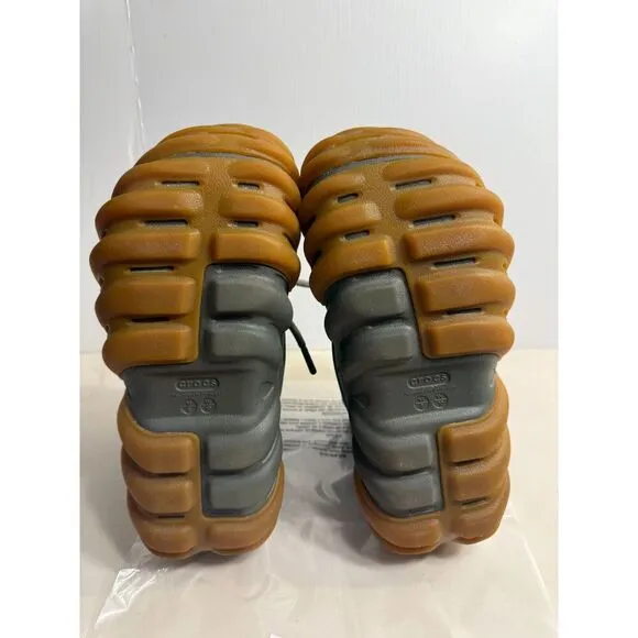 .5046 Crocs Grey, Snow Boots-US 8 Mens