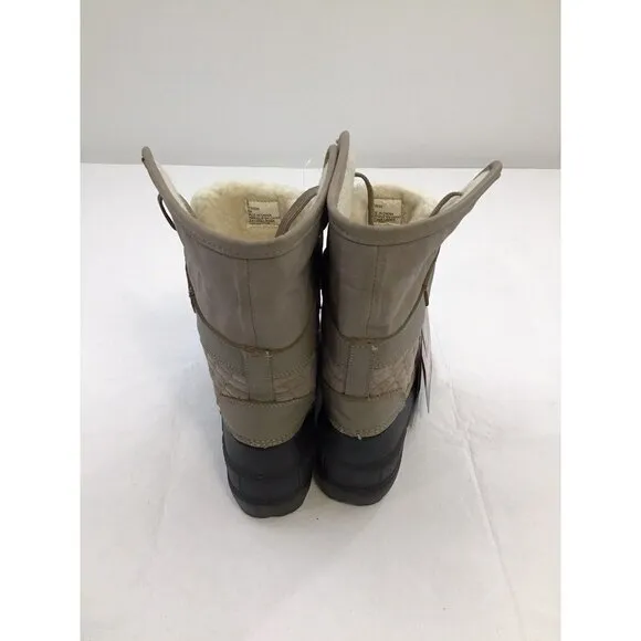 Absolute Canada Womens Size 6 Winter Snow Boots- Grey/Black Lined