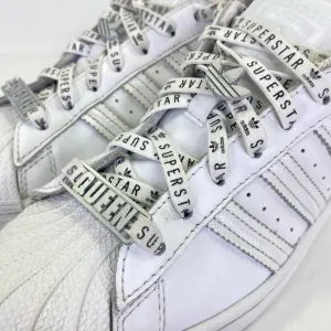 Adidas Trefoil Superstar Sneaker Queen Shoes Womens 8 White FV3392 Streetwear