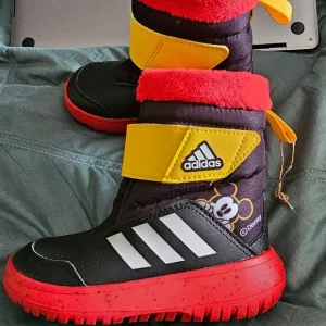 Adidas Winterplay X Disney Mickey Mouse Boots, Size 9K (Toddler), UNISEX, NWT!