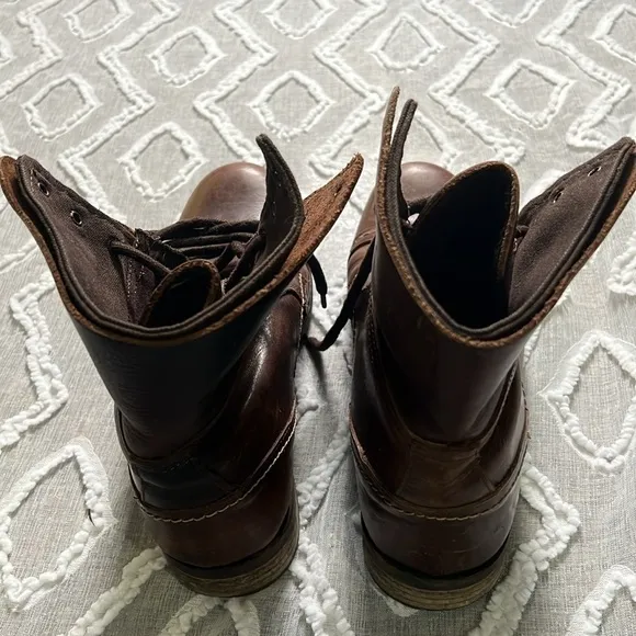 Aldo Mens leather boots size 44 (10.5)   A71