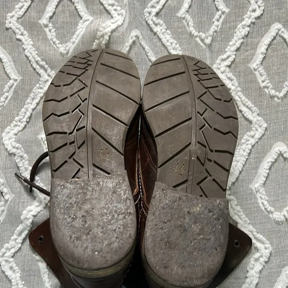 Aldo Mens leather boots size 44 (10.5)   A71