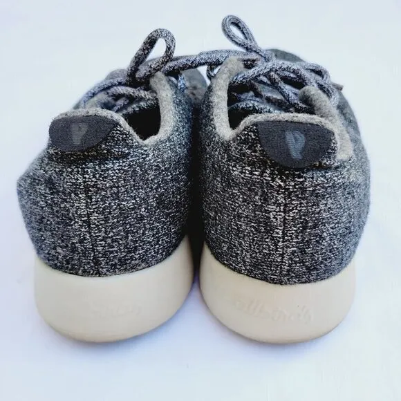 Allbirds Men's Natural Grey Wool Runners Lace-up Shoes - size 9