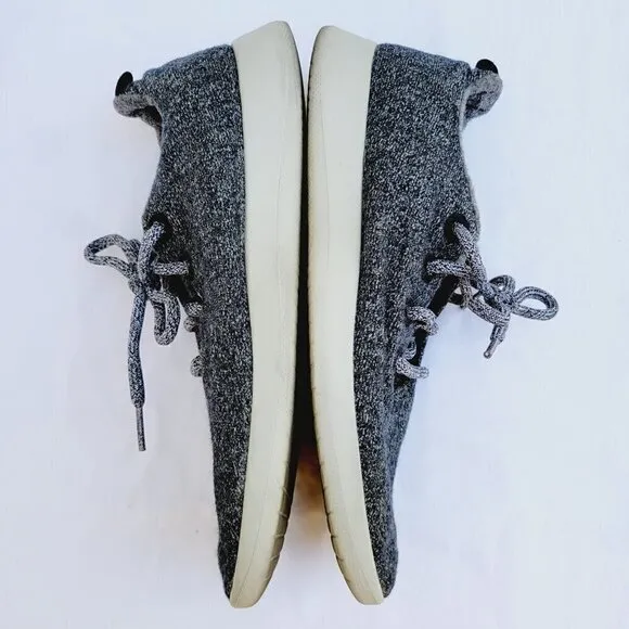 Allbirds Men's Natural Grey Wool Runners Lace-up Shoes - size 9