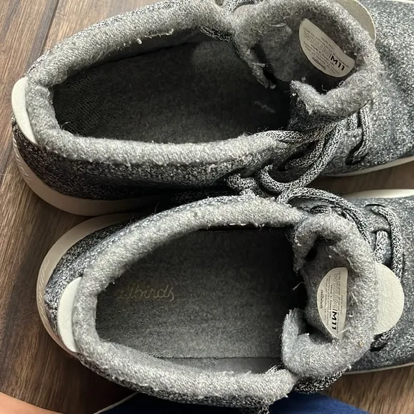 Allbirds Men’s Runner Up Mizzle Wool High Top Gray Sneakers Size 11