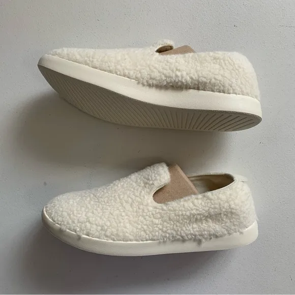 Allbirds Men’s Size 13 Natural White (Cream) Wool Lounger Fluff NEW IN BOX
