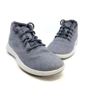 Allbirds Runner Up Mizzles Womens 9 Grey Wool Sneakers Water Repellant High Top