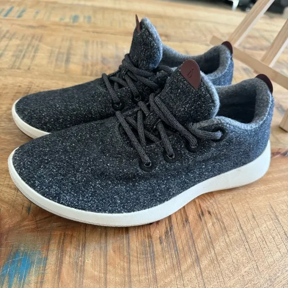 ALLBIRDS Wool Runner Mizzles Limited EditionNatural Grey Cream  Sneakers Size 8