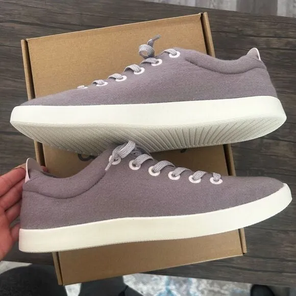 Allbirds Wool Piper Hazy Mauve Blizzard Athletic Shoes Men's Size 14 NIB NEW