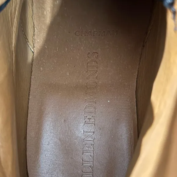 Allen Edmonds Chapman Black Leather Weatherproof Combat Boots Size 10.5
