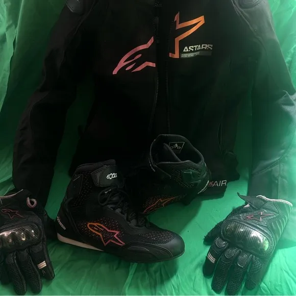 Alpinestars Stella Black Women's motorcycle Jacket XS