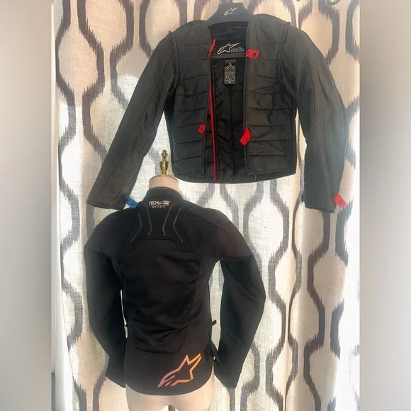 Alpinestars Stella Black Women's motorcycle Jacket XS