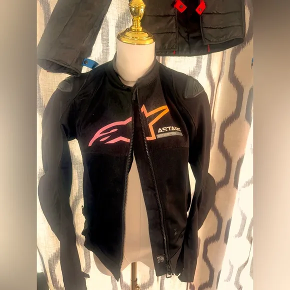Alpinestars Stella Black Women's motorcycle Jacket XS