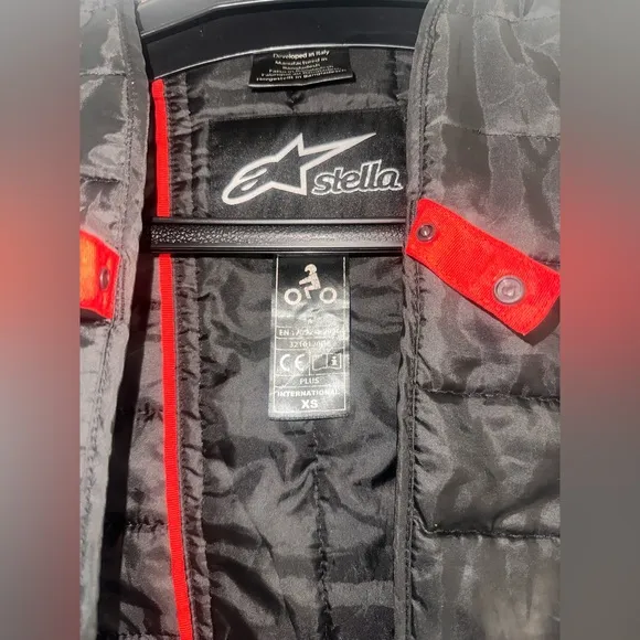 Alpinestars Stella Black Women's motorcycle Jacket XS