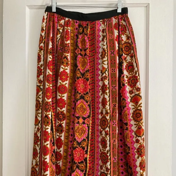AMAZING handmade vintage 60s 70s Maxi Skirt