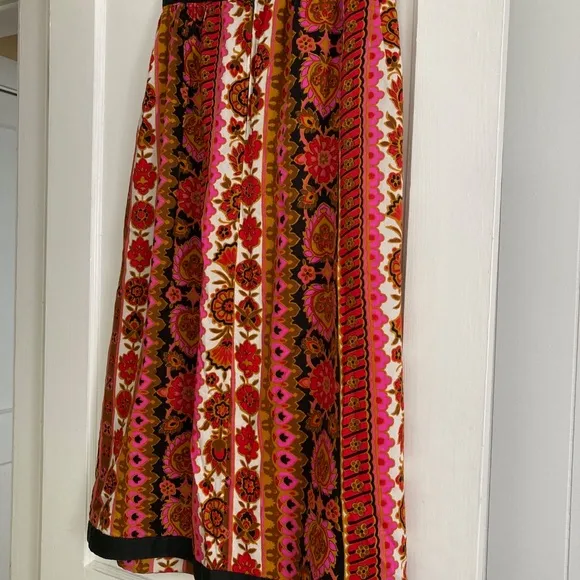 AMAZING handmade vintage 60s 70s Maxi Skirt