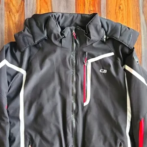 Amazing Men's Jacket, NWOT, C B Sports, L (fits XL) Removable Hood, Ski