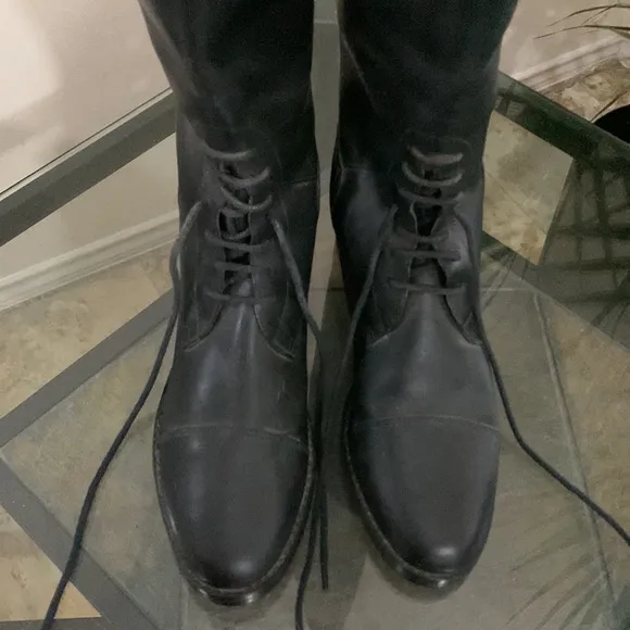AMAZONAS CAVALIER Equestrian  Genuine Leather Knee High Riding Boots