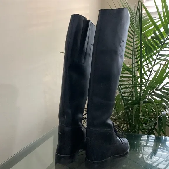 AMAZONAS CAVALIER Equestrian  Genuine Leather Knee High Riding Boots