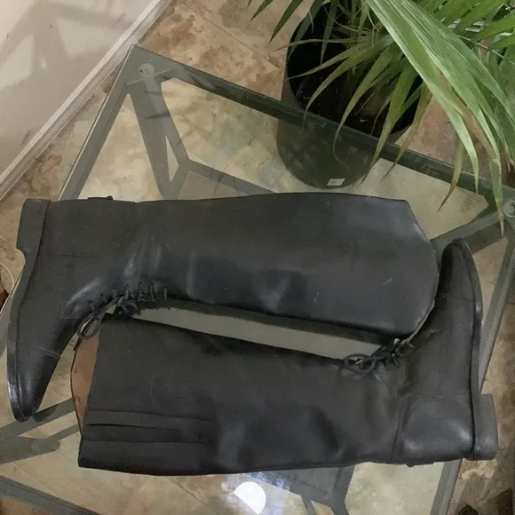 AMAZONAS CAVALIER Equestrian  Genuine Leather Knee High Riding Boots