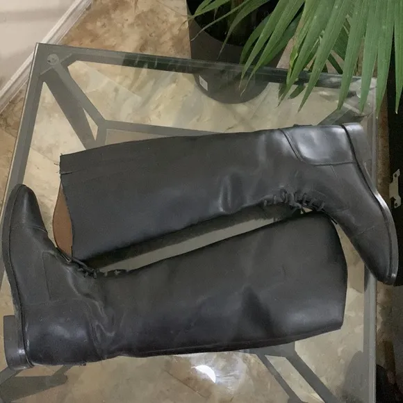 AMAZONAS CAVALIER Equestrian  Genuine Leather Knee High Riding Boots