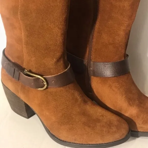 AMERICAN RAG Tegan Suede Riding Boots