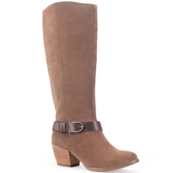 AMERICAN RAG Tegan Suede Riding Boots