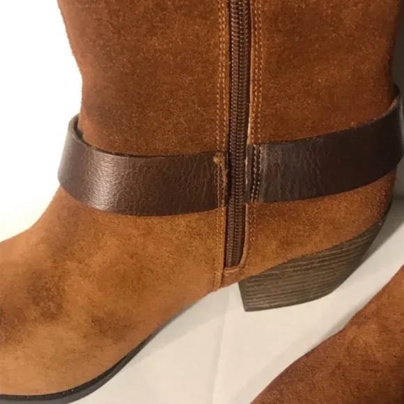 AMERICAN RAG Tegan Suede Riding Boots