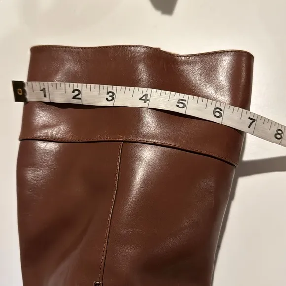 Ann Taylor Equestrian Leather Boots size 6