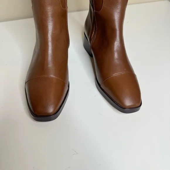 Ann Taylor Equestrian Leather Boots size 6