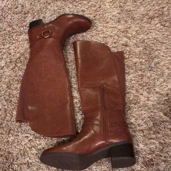Anne Klein iflex leather boots