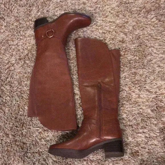 Anne Klein iflex leather boots