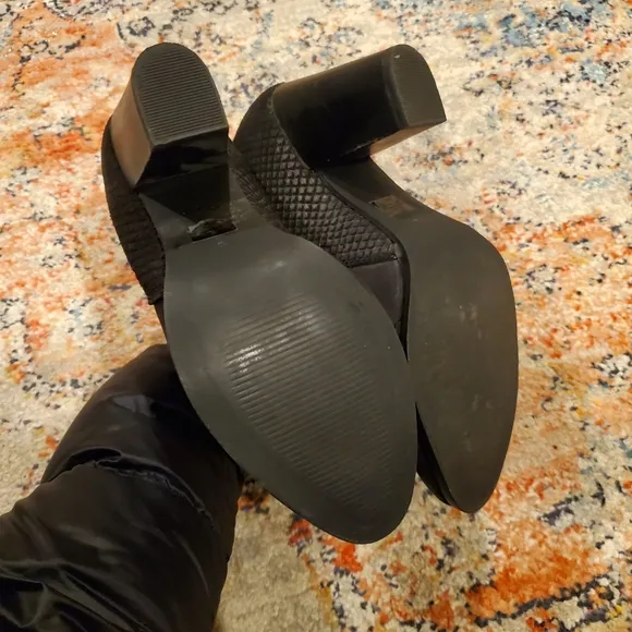 Anthropologie Seychelle Black Boots Booties