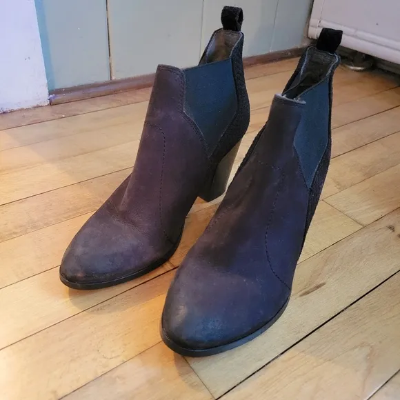 Anthropologie Seychelle Black Boots Booties