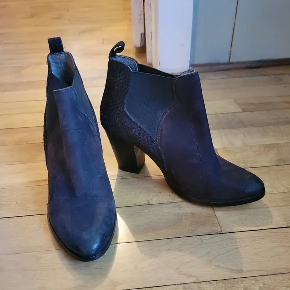 Anthropologie Seychelle Black Boots Booties