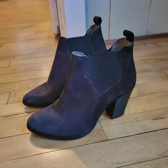 Anthropologie Seychelle Black Boots Booties