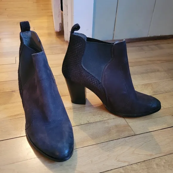 Anthropologie Seychelle Black Boots Booties