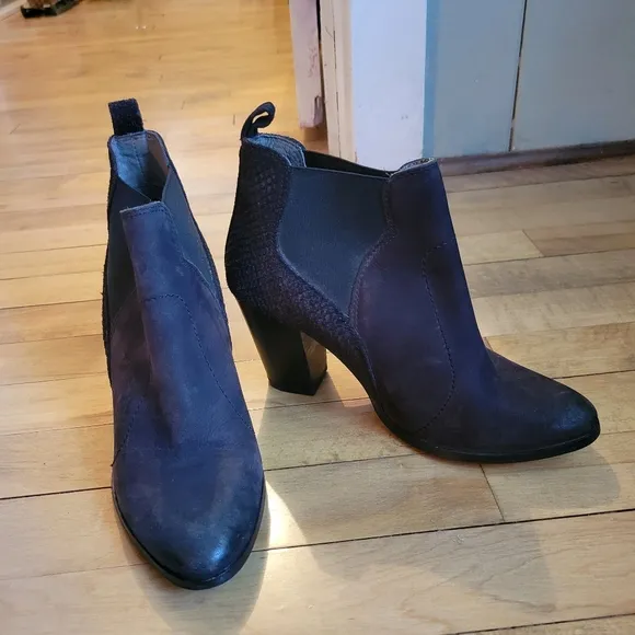 Anthropologie Seychelle Black Boots Booties