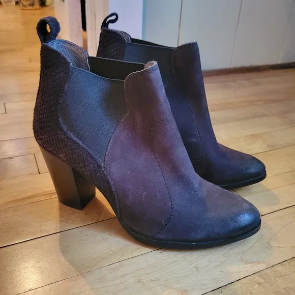 Anthropologie Seychelle Black Boots Booties