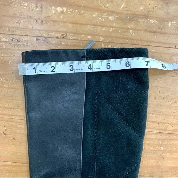 Anthropologie Terra Plana Two Tone Leather Boots 8.5 Retro Classic Academia