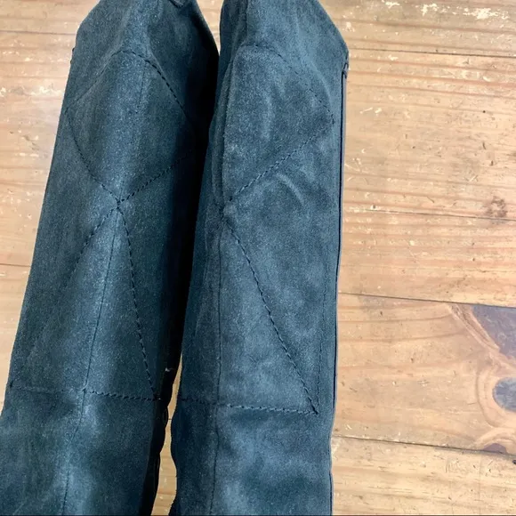 Anthropologie Terra Plana Two Tone Leather Boots 8.5 Retro Classic Academia