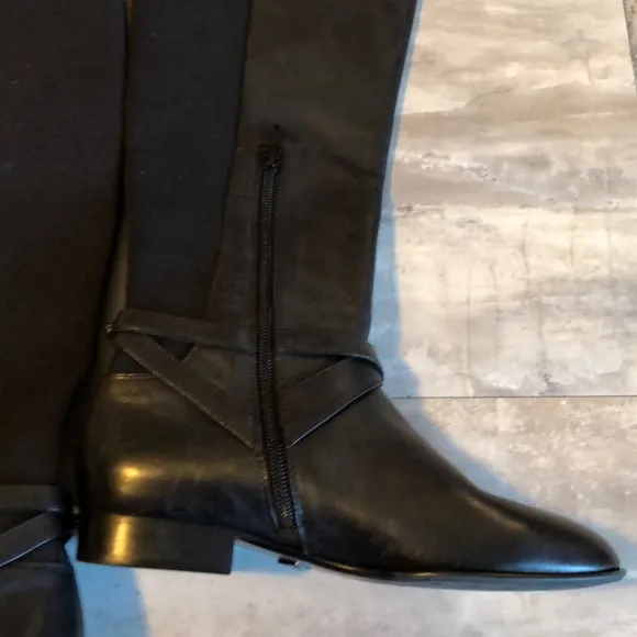 Antonio Melani Pesha Riding tall Boots Black shoes 5.5