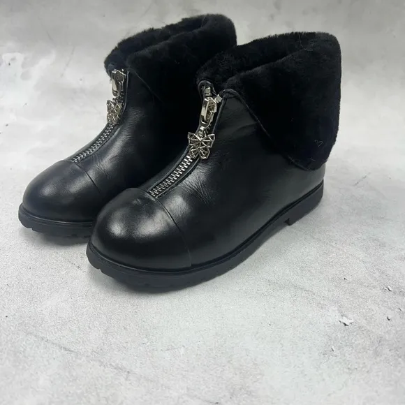 AOI Age of Innocence size 27 black winter boots