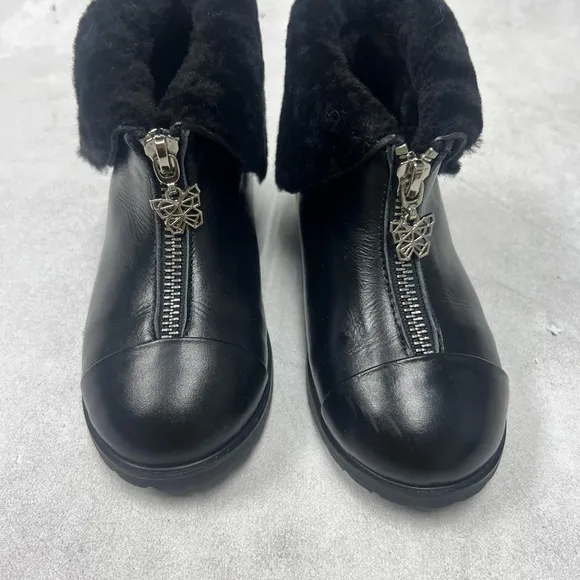 AOI Age of Innocence size 27 black winter boots