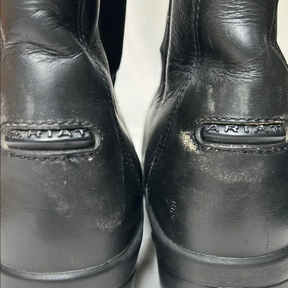 Ariat Boots Men's Size 11 Black Leather Heritage Zip Paddock