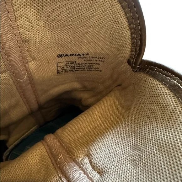 Ariat Brown and Tan Western Boots